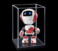 Benutzerdefinierte Acryl staubdicht Roboter Spielzeug Display-Box