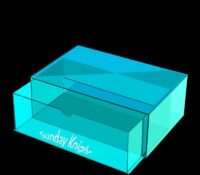 Kundenspezifische Acryl-Kosmetik-Schubladenbox