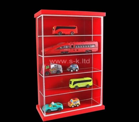 Armoire de collection de modèles de soins en acrylique sur mesure
