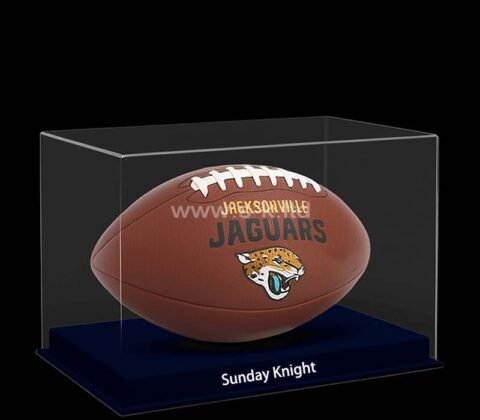 Boîte de présentation de football en acrylique personnalisée