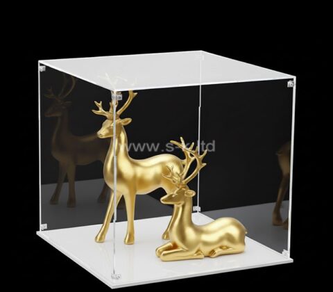 Présentoir acrylique personnalisé pour modèles réduits de cerfs