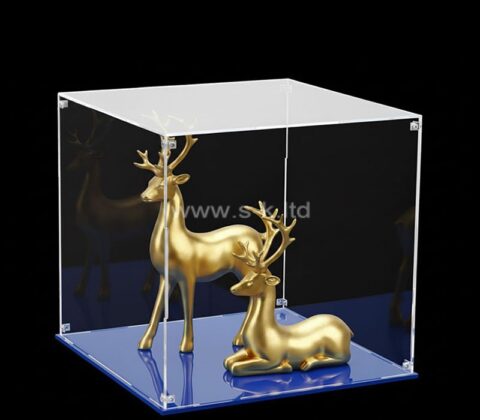 Vitrine en acrylique pour modèles réduits de cerfs