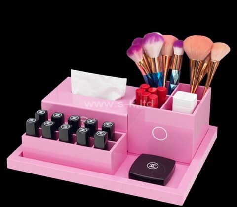 Organisateur de coiffure en acrylique personnalisé pour cosmétiques