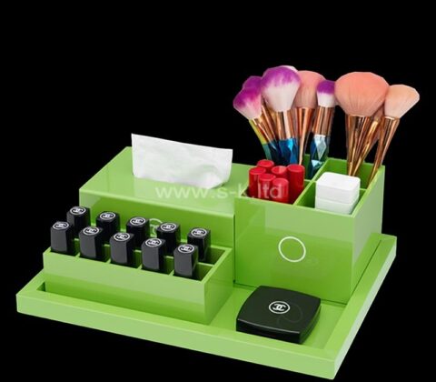 Organisateur de maquillage en acrylique personnalisé