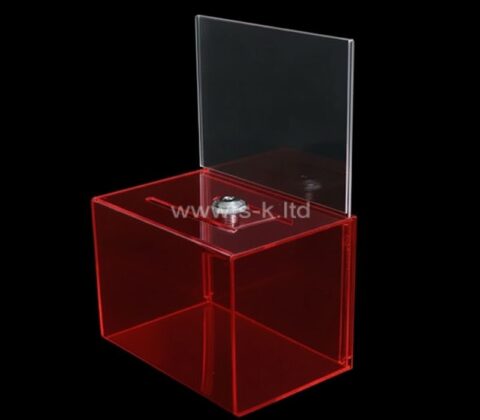 Individuelle Acryl-Sammelbox für Vorschläge