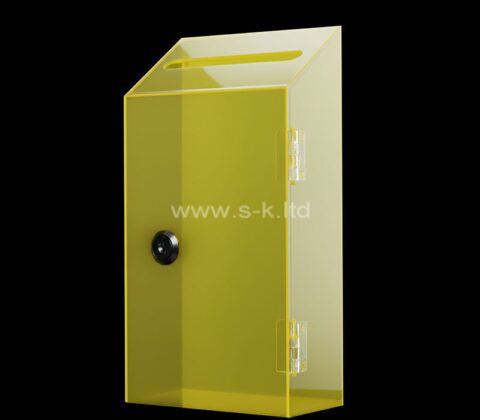 Individuell gestaltete Acryl-Stimmabgabebox