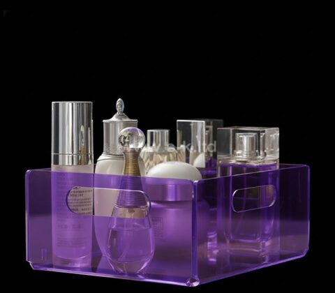 Custom acrylic makeup perfume holder