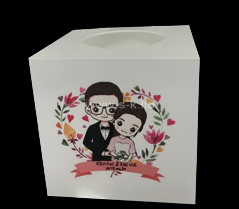 Individuelle Party-Tombola-Box aus Acryl