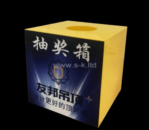 Kundenspezifische Acryl-Promotions-Tombola-Box