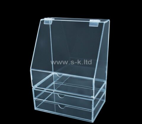 Boîte organisatrice à tiroirs de table en acrylique sur mesure