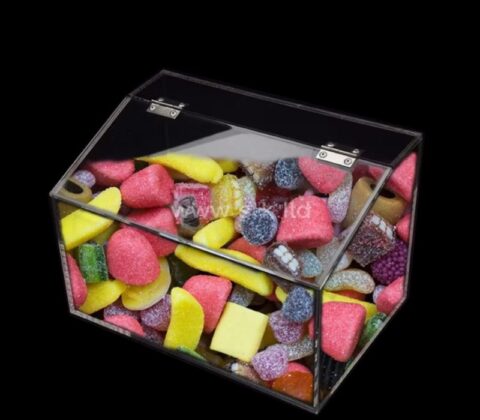 Dispensador de caramelos de acrílico personalizado para supermercados