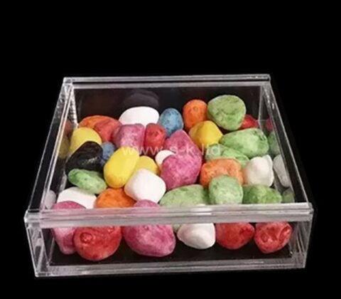 Caja de caramelos acrílica personalizada