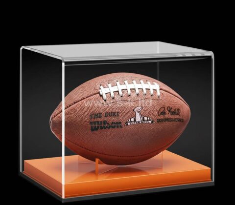 Vitrina personalizada de acrílico para recuerdos de fútbol