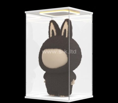 Custom acrylic LED Labubu display box