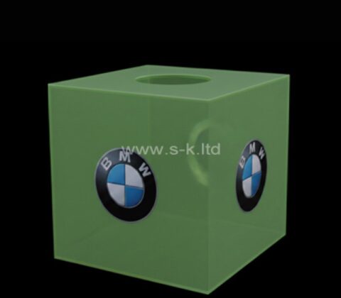 Boîte de tombola personnalisée en acrylique pour événements marketing