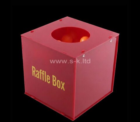 Boîte de tirage personnalisée en acrylique