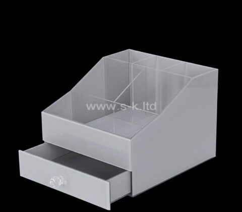 Organisateur de tiroirs de maquillage pour soins de la peau en acrylique personnalisé