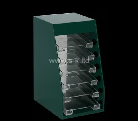 Organisateur de rouge à lèvres 6 couches en acrylique sur mesure