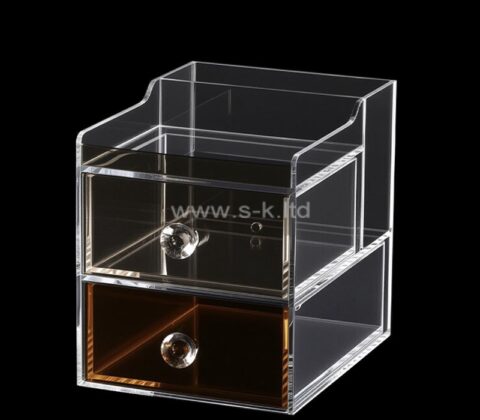 Organisateur de tiroirs de soins de beauté en acrylique sur mesure