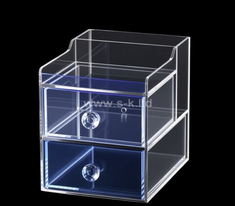 Organisateur de tiroirs en acrylique pour soins de la peau et cosmétiques