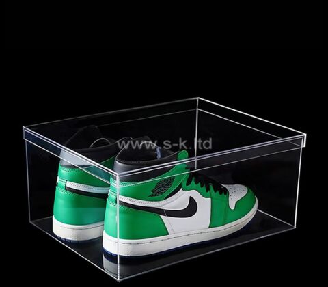 Individueller Schuhkarton aus Acryl mit Deckel