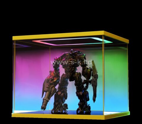 Présentoir acrylique personnalisé pour figurine Shockwave à LED