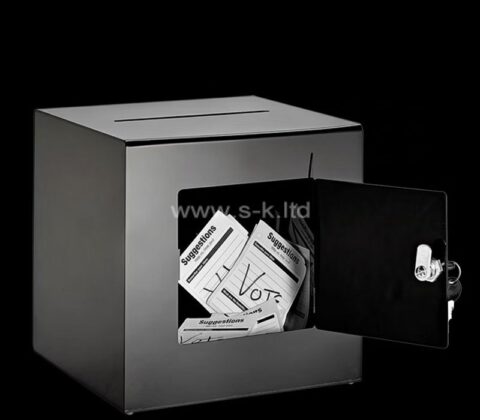 Boîte de collecte des votes en acrylique personnalisée