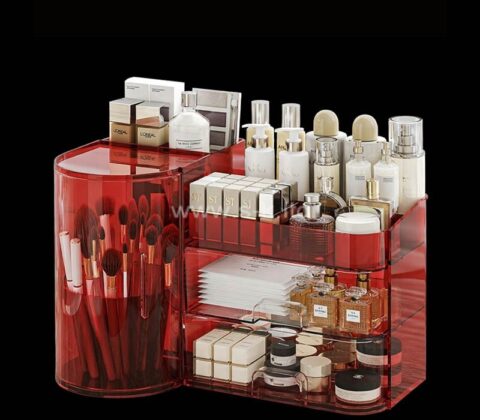 Custom Acryl Schminktisch luxuriöse Make-up Veranstalter