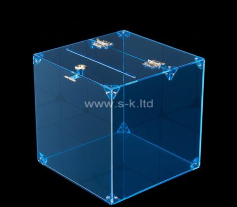 Boîte à idées carrée en acrylique