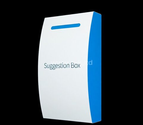 Individuelle Plexiglas-Sammelbox für Vorschläge