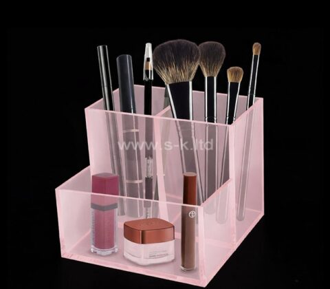 Custom Acryl Kosmetikpinsel Halter mit 3 Slots