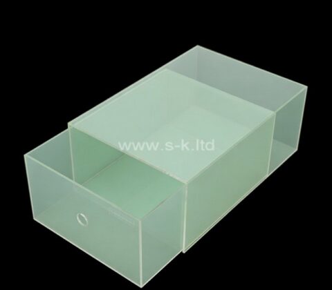 Custom luxury plexiglass drawer storage box