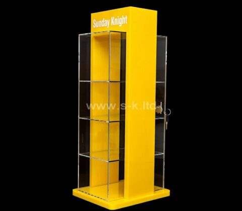 Vitrinas acrílicas a medida para artículos de decoración