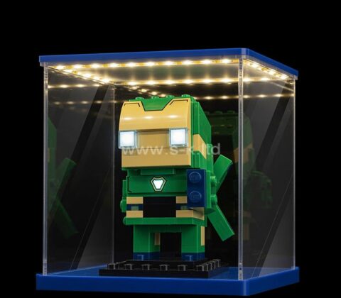 Custom model acrylic robot luminous display box