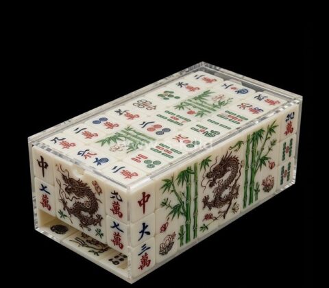 Scatola per mahjong personalizzata in acrilico di alta qualità
