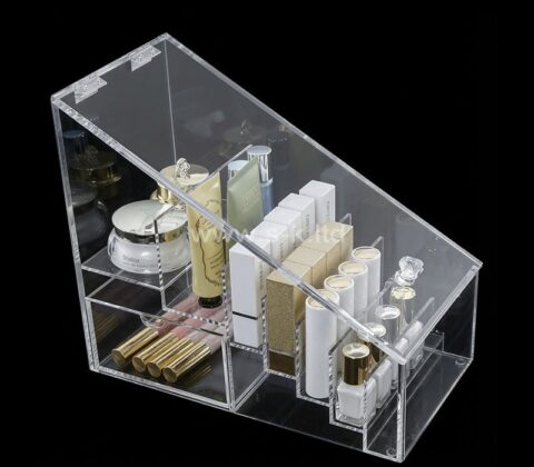 Custom acrylic dressing table 7 layers makeup box