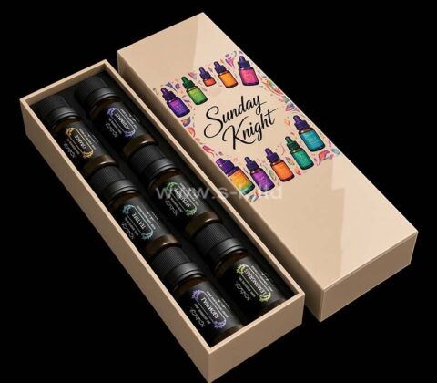 Custom acrylic essential oil gift box