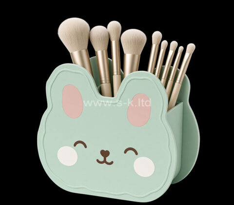 Custom acrylic makeup brushes organizer
