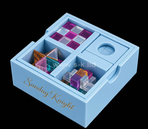 Set personalizzato di tasselli da puzzle in acrilico in confezione regalo