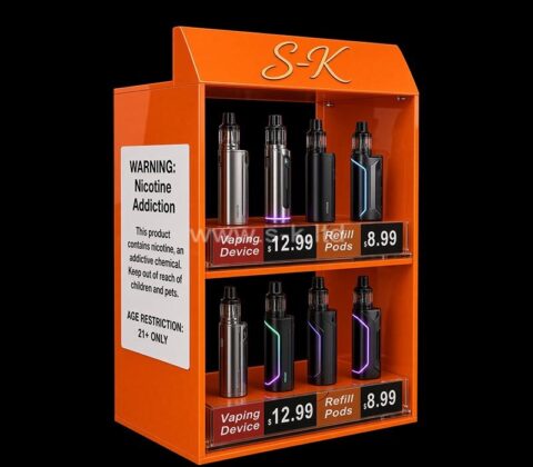 Expositores personalizados para vaporizadores en ferias