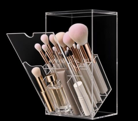 Custom makeup brushes box