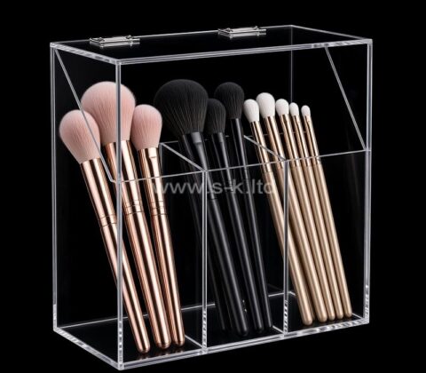 Custom makeup brushes organizer