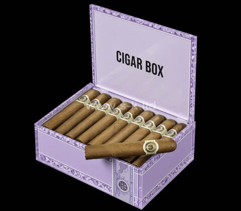 Caja de regalo personalizada para puros de lujo